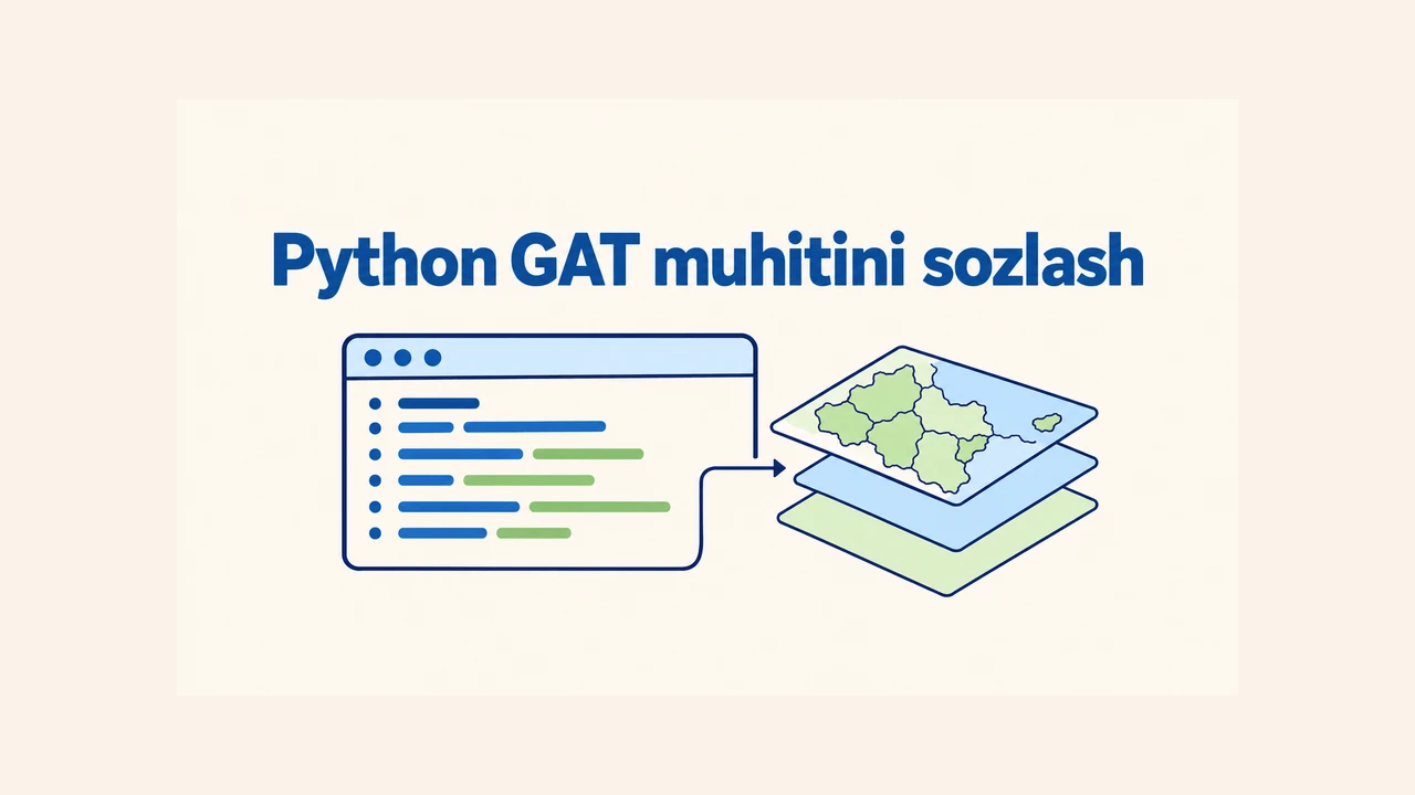 Python GAT muhitini sozlash