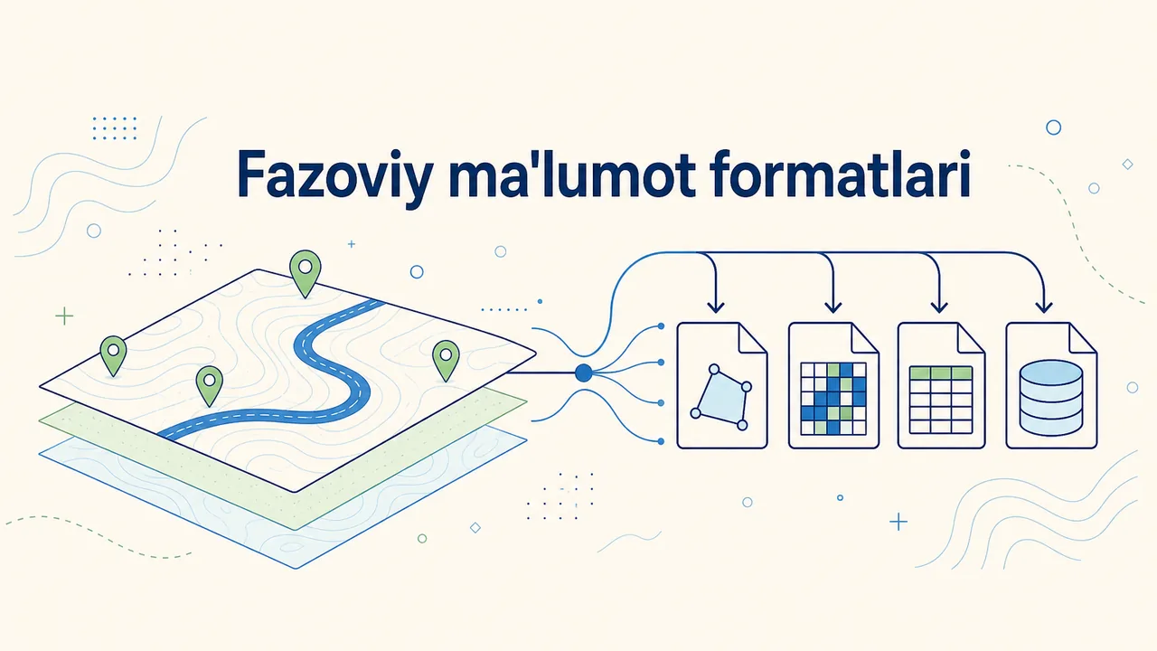 Fazoviy ma'lumot formatlari