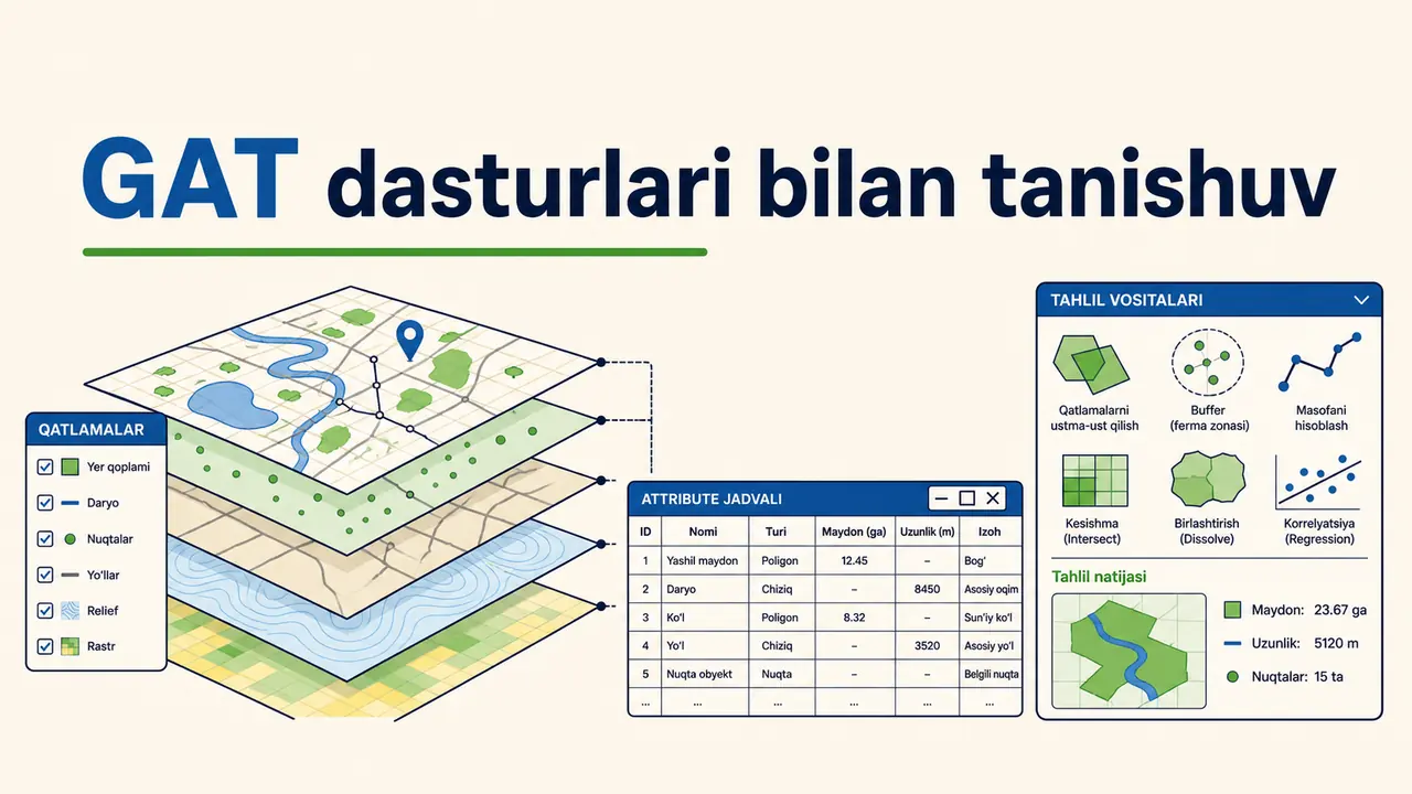 GAT dasturlari bilan tanishuv