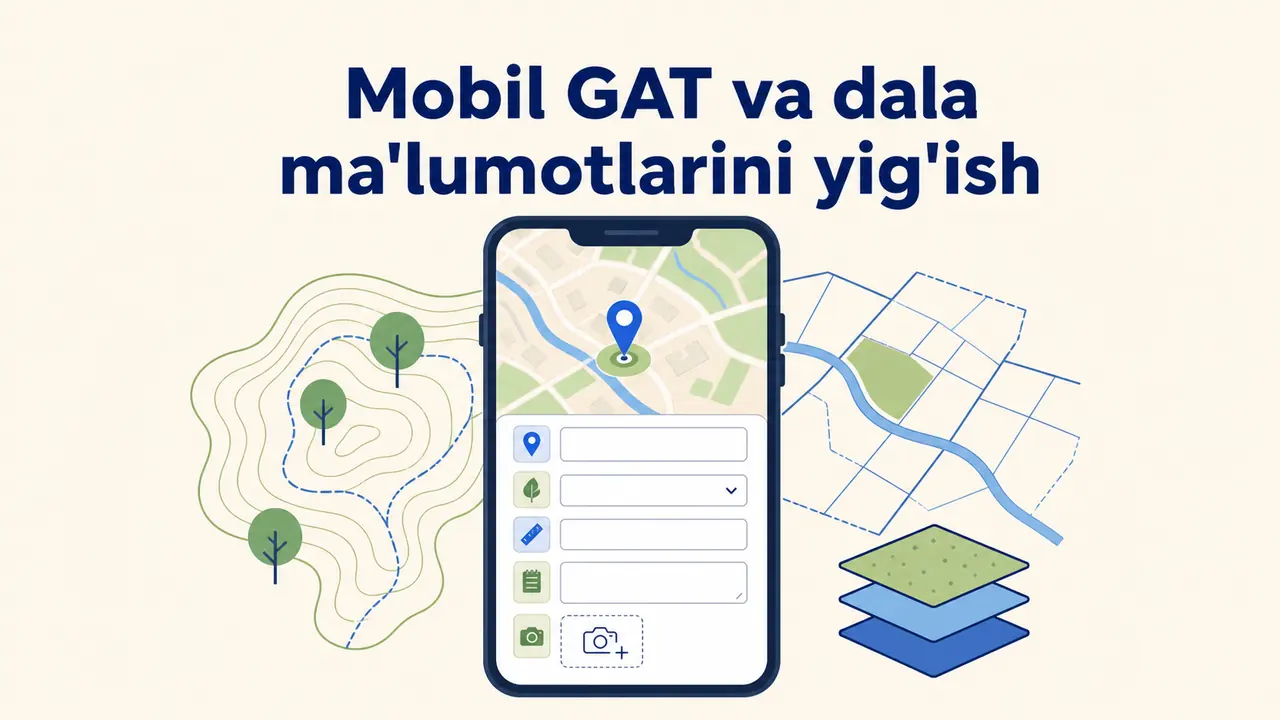 Mobil GAT va dala ma'lumotlarini yig'ish